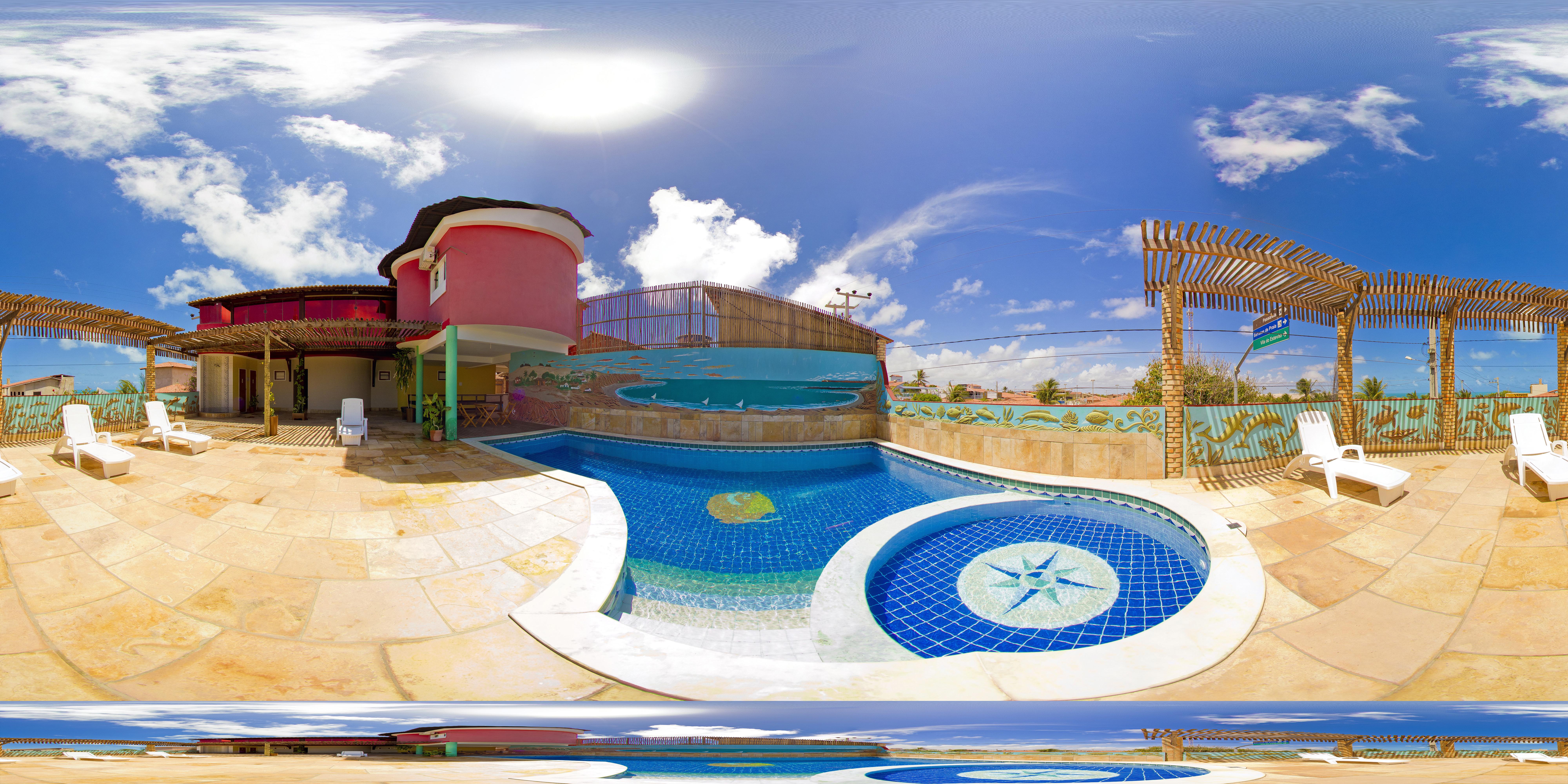Hotel Pousada Latitude Canoa Quebrada Buitenkant foto